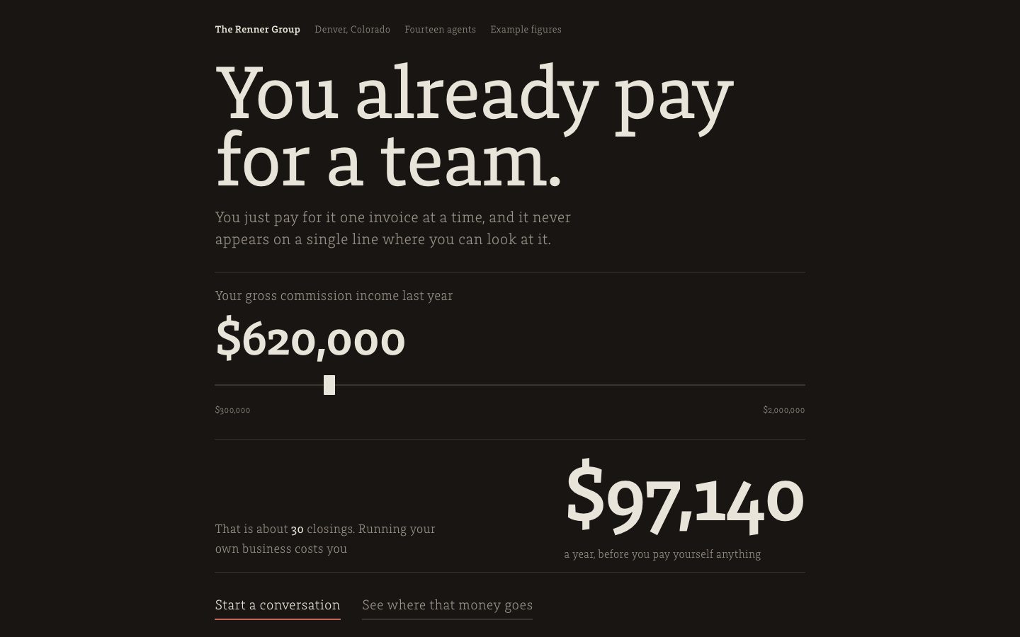 The Renner Group home page