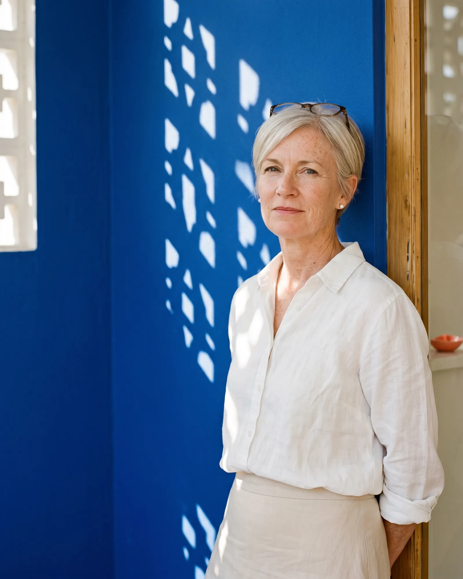 Margot Ashcombe, estate planning attorney, at her Sarasota office
