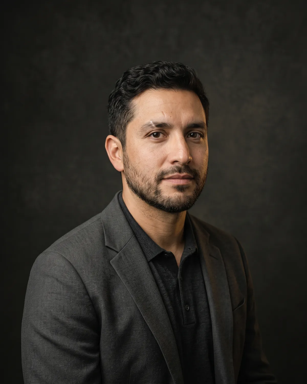 Portrait of Gabriel Arancibia, fictional attorney