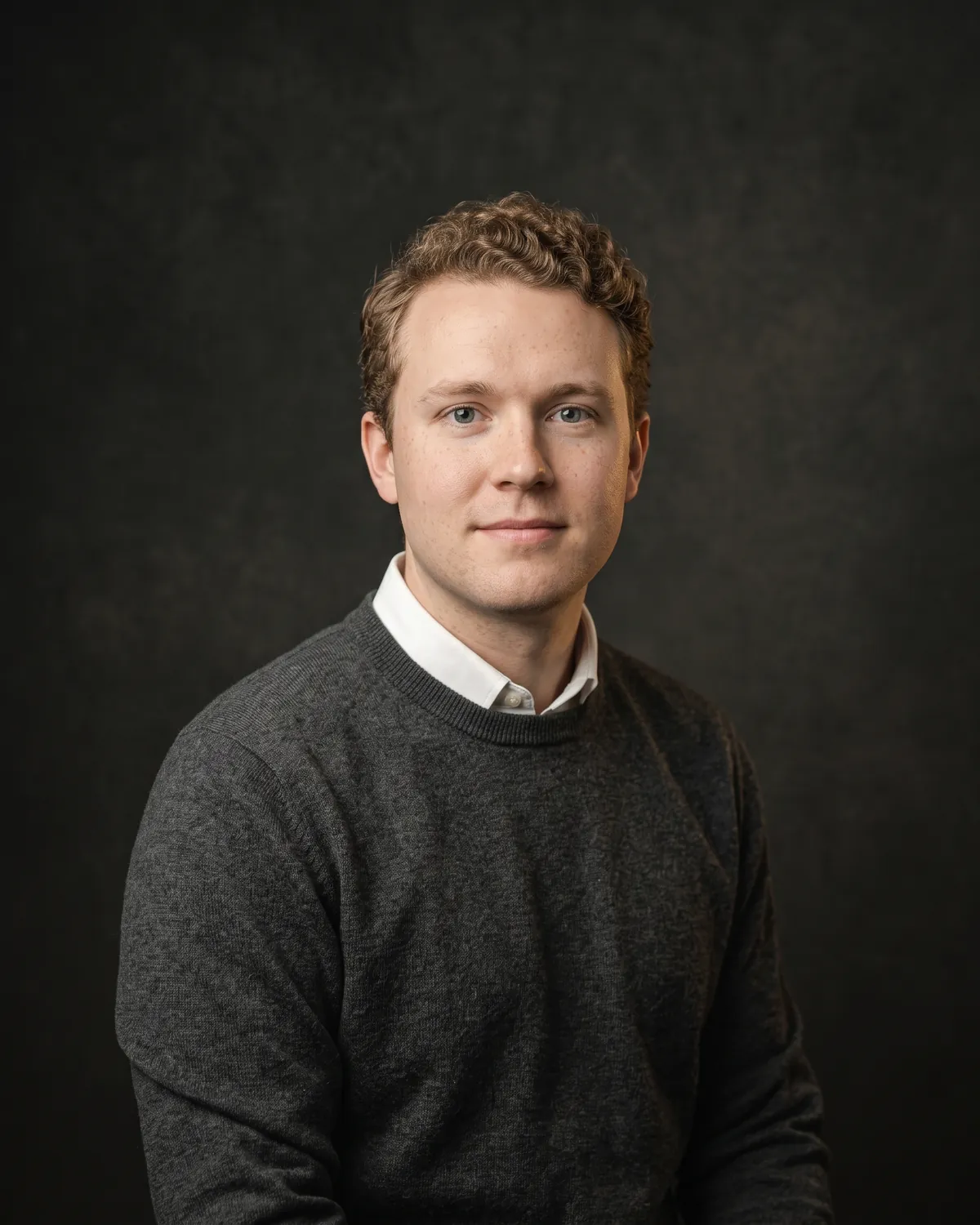 Portrait of Theo Lindqvist, fictional attorney